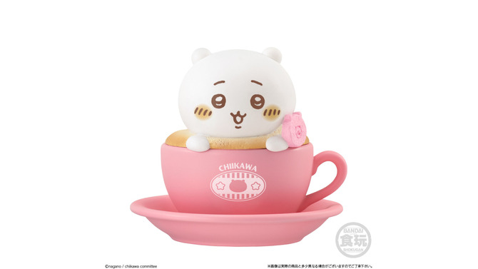 「ちいかわ」たちが、ラテアートになっちゃった!小物入れにもなる食玩「キャラテアートケース」全8種がどれも可愛い