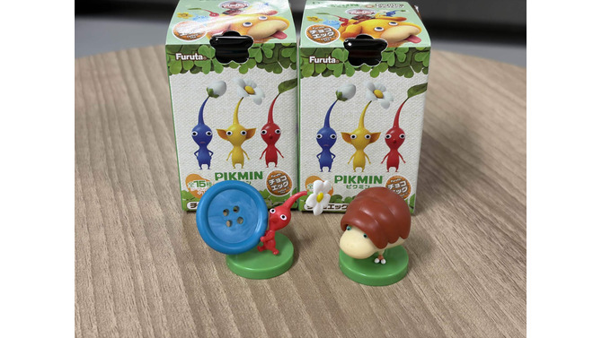 やっと買えた!『ピクミン』チョコエッグを写真でお届けー前回は即売り切れの再販アイテム、入っていたのは赤ピクミン