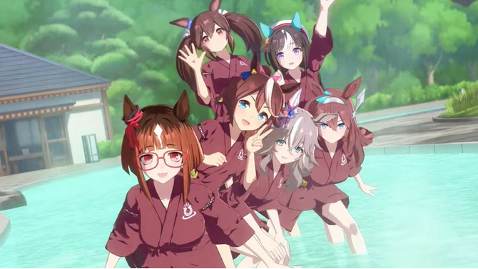 『ウマ娘』新シナリオでは「温泉パワー」で愛バを強化!2人の新キャラ「保科健子」と「ユノハナブルーム」など詳細情報お披露目