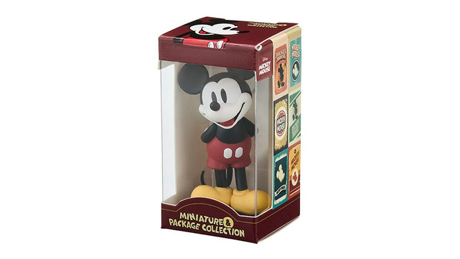 レトロなデザインが可愛い!ミッキーマウスにドナルドダックなど「ディズニー」キャラのミニチュアがガシャポン化