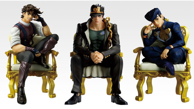 「ジョジョの奇妙な冒険」新作一番くじの全ラインナップ公開!空条承太郎ら歴代主人公6人を立体化―全員並べた姿がカッコ良すぎる