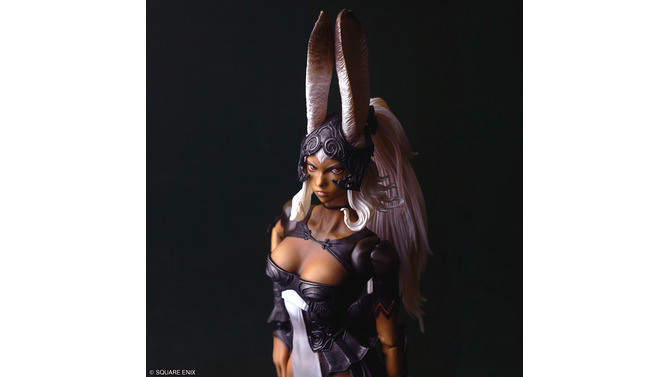 『FF12』“フラン”のフィギュアが美しい…！見惚れる褐色肌に、お腹がうっすら透けるシースルー前掛けも完璧な再現度
