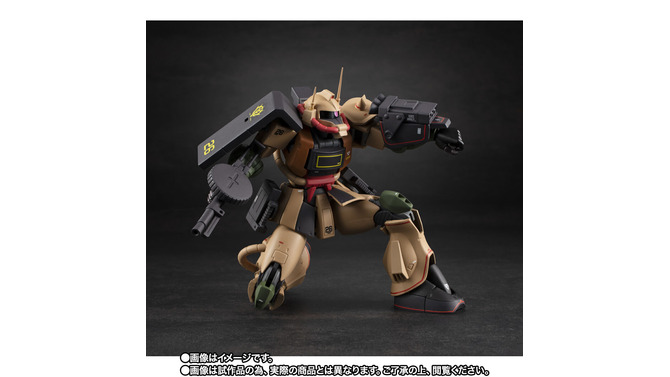 コンセプトは“記憶の原点”…「ザク・デザートタイプ」がROBOT魂新シリーズ「MS MUSEUM」で商品化！博物館をイメージした新規ベースにも注目
