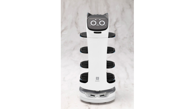 ファミレスでお馴染み！ネコ型配膳ロボット「ベラボット」が大きめなサイズのプラモデルに