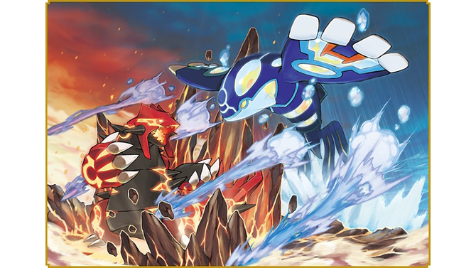 『ポケモンZA』追加コンテンツ「M次元ラッシュ」でグラードン、カイオーガの登場を示唆！メガシンカに続き「ゲンシカイキ」復活に期待高まる