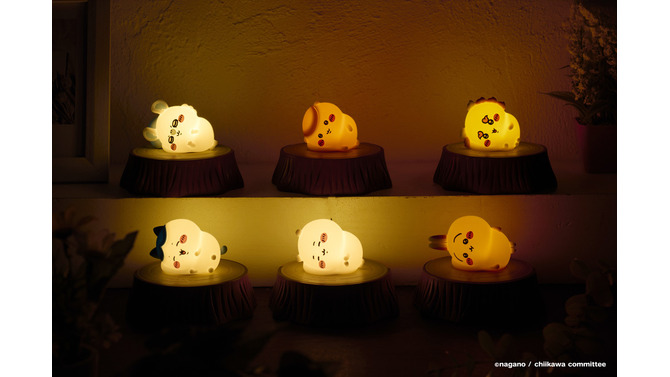 「ちいかわ」おやすみライトに新たな仲間が登場！きらきら可愛いステーショナリーシリーズなど、新商品が本日11月7日11時より発売