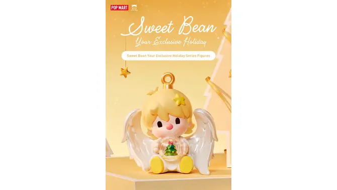 POP MART新作！スイートビーンのホリデーシリーズが登場。冬限定デザインが可愛すぎる【数量限定】