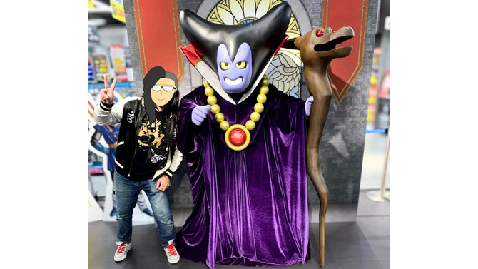 『ドラゴンクエストI＆II』りゅうおう様が大阪にあらわれた！早坂Pともエンカウント!? 2人PTでイベントにガンガンいってみた【吉田輝和の取材絵日記＆インタビュー】