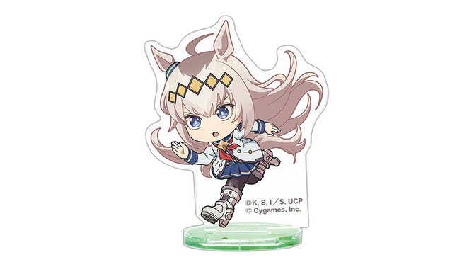 ミニキャラのウマ娘たちが全力疾走で可愛い！「ウマ娘 シングレ」の描き起こしアクスタ全15種が、ガシャポンにて11月第3週より発売