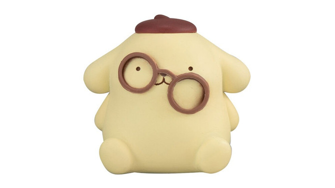 眼鏡がずれたポムポムプリンが可愛い！ハローキティ、マイメロディなど「サンリオキャラクターズ」が“めがねっこちゃんフィギュア”としてガシャポン化