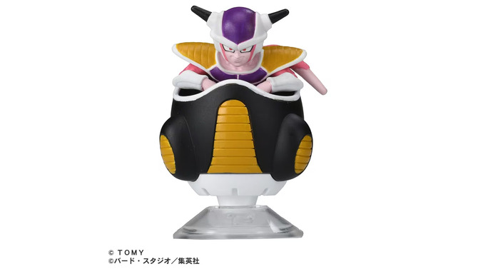 “フリーザの小型ポッド”が走る！「ドラゴンボール」×「トミカ」コラボ新商品で“牛魔王の車”とあわせて発売へ