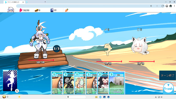 holo Indie新作デッキ構築型ローグライトRPG『HoloSeeker』が発売！ホロライブ兎田ぺこら、猫又おかゆなど人気タレントが出演