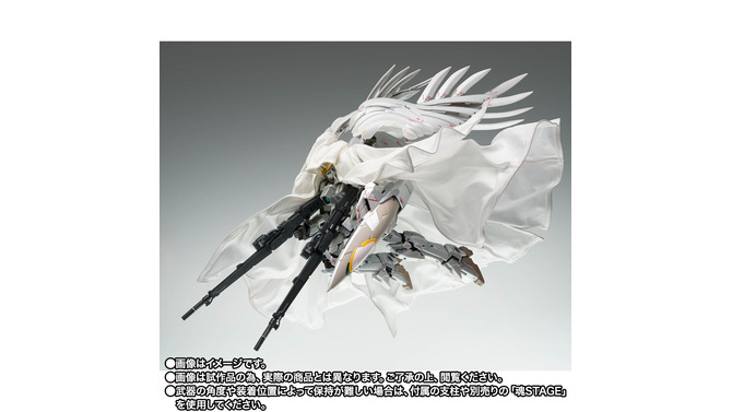 「ウイングガンダムゼロ クロークドカスタム」がG.F.F.M.C.で立体化！オリジナル装備としてノイエツバーク6挺、セラフィムユニットも付属