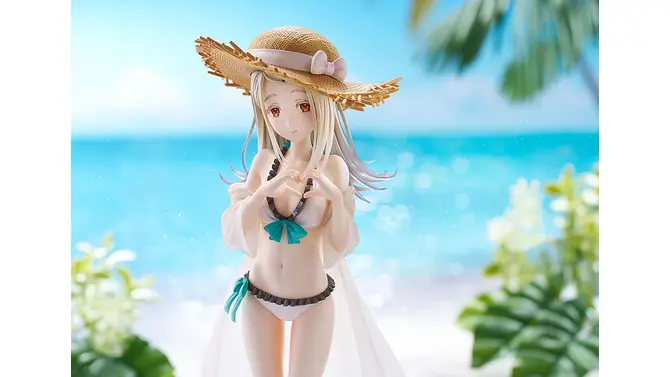 あまりにも細身で繊細なスタイル…！『学マス』より「篠澤 広」が描き下ろし水着衣装でフィギュア化ーグッスマ特典は“ハートの合図”エフェクトパーツ