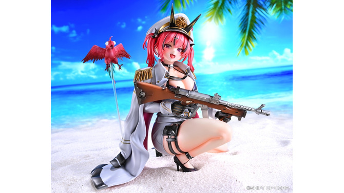 八重歯がのぞく笑顔！『勝利の女神：NIKKE』より「マスト」が立体化