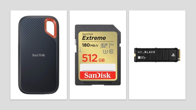 【Amazonブラックフライデー】PS5公式ライセンスの内蔵SSDや人気のポータブルSSDがセールに！小型のUSBメモリも見逃せない