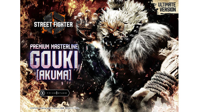 筋まで見える肉体美…！『スト6』豪鬼のスタチューが予約受付開始―価格は約26万円