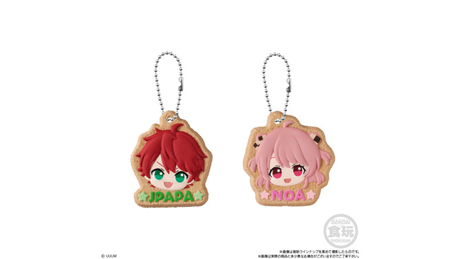 まるで本物のアイシングクッキー！「カラフルピーチ」じゃぱぱ、のあたちをデザインしたチャームコット全14種ラインナップ