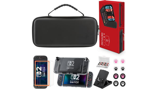 Switch2の保管に便利なケースのセット、今ならお得にゲットできますよ #Amazonブラックフライデー