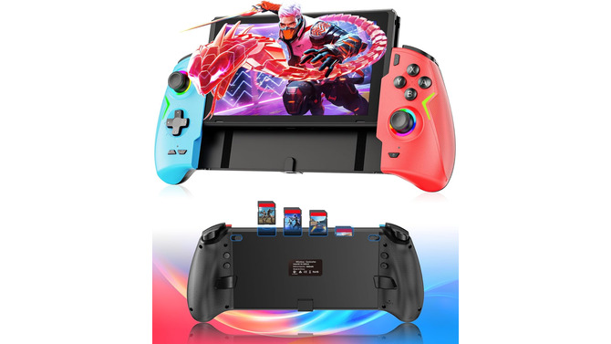 握ったフィット感がレベチなSwitchコントローラー、“業界初ダブルホール”仕様なのも気になる#Amazonブラックフライデー