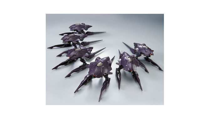 この数はゾワゾワくる…「ガンダム 鉄血のオルフェンズ」よりガンプラ「HG プルーマ」6機セットが再販