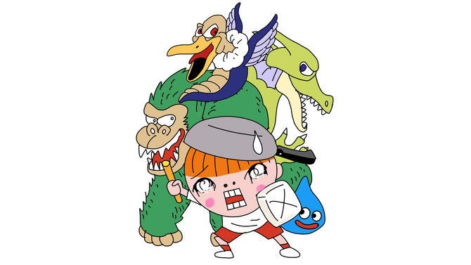 堀井雄二氏が監修！『ドラクエ』×ギャグ漫画家“しりあがり寿”氏の「ドラゴンクエスト へっぽこ勇者」が新連載