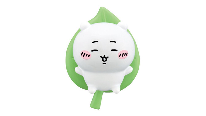 「ちいかわ」たちが葉っぱに乗ってぷかぷか…マスコット付き入浴剤「びっくらたまご」全8種をガシャポンで展開