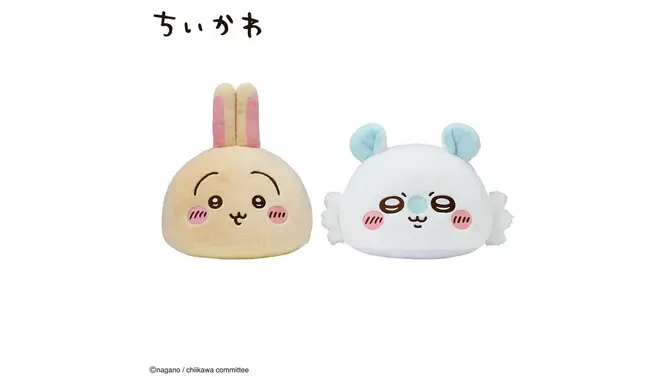 「ちいかわ」うさぎ、モモンガの可愛らしいお顔！ボリューム感ある半球型ドームクッションがプライズ展開