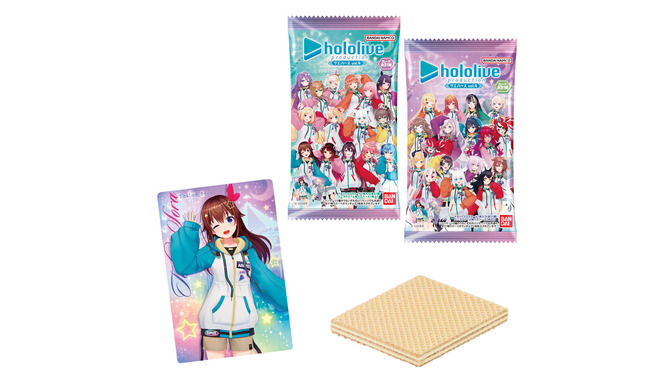 「ホロライブ」カード付ウエハース第4弾が12月29日発売！ときのそら、さくらみこら31名の手書きメッセージ入り