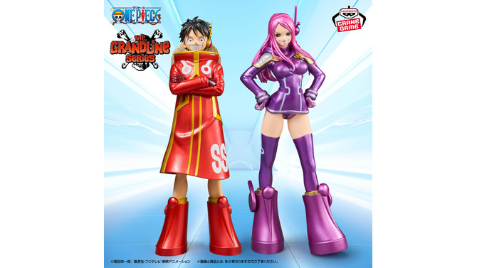 「ワンピース」メタリックカラーのルフィ、“一番自由な姿”のジュエリー・ボニーなどプライズ全6景品が12月9日より順次展開！