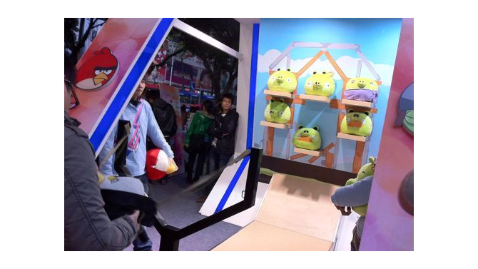 リアル版『Angry Birds』が中国に出現