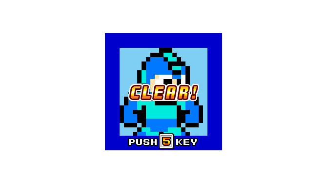 ロックマンのドット絵ロジック