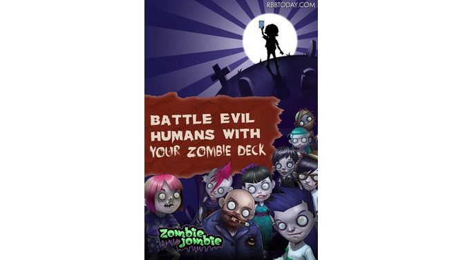 「Zombie Jombie」タイトル画面