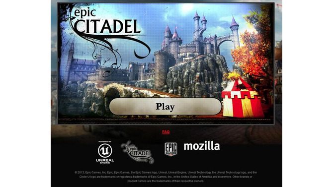 Epicと作成したデモ「Citadel」
