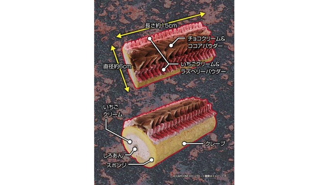 狩猟の次は狩料解禁！「空の王者リオレウスケーキ」にうれしい続報、なんとあの武器がナイフとして付属