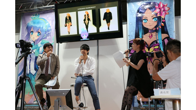 【東京ゲームショウ2013】VOCALOID蒼姫ラピスとハイファッションの融合、その未来と可能性
