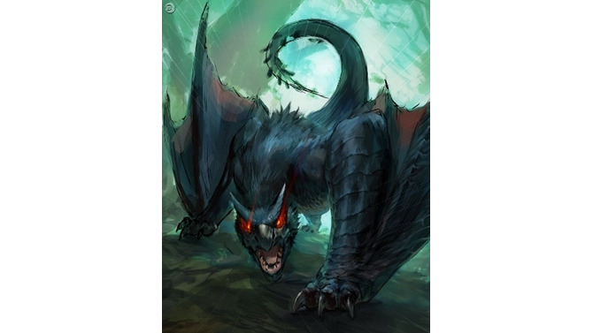 『モンハン』の新TCGが発売決定！最新のラフイラストも公開