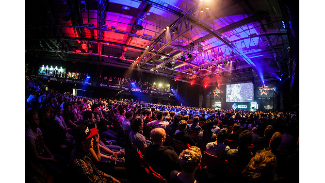 DreamHackの様子 Photo by Helena Kristiansson, eSportPhoto.com