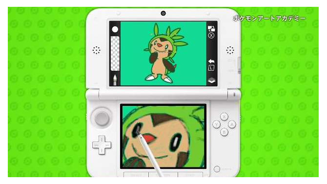 ポケモンイラストの上手な描き方を学校で学べる3DS『ポケモン アートアカデミー』発表