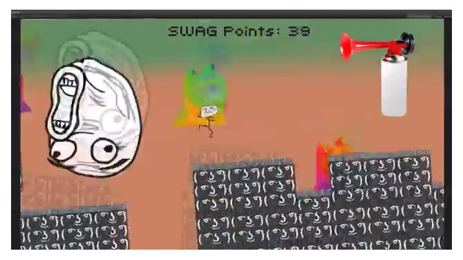 20歳と14歳の兄弟が開発したWii U『Meme Run』 ─ 掲示板をモチーフに、次々と迫り来るネタや流行から逃げ続ける