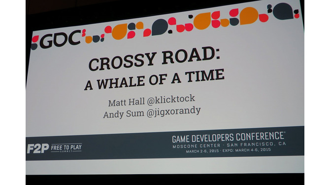 【GDC 2015】2人で作って10億円を稼いだ『クロッシーロード』のサクセスストーリー