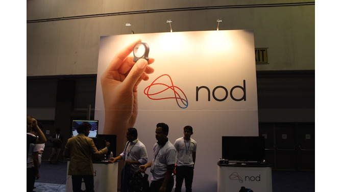 【E3 2015】指輪型コントローラー「Nod Ring」にチャレンジー特殊周辺機器レポート