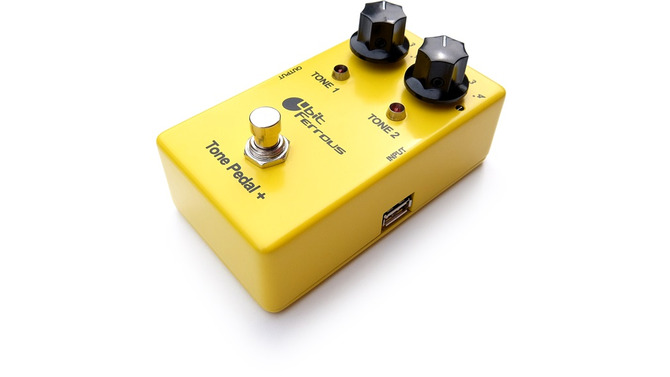 ギターエフェクトにしか見えないUSBフットペダル「Tone Pedal+」がオープンハードウェアに