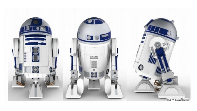「R2-D2型移動式冷蔵庫」外観