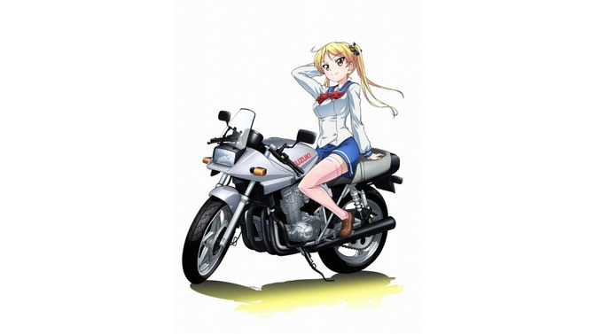 鈴乃木凜（c）おりもとみまな（ヤングチャンピオン烈）/ばくおん!!製作委員会
