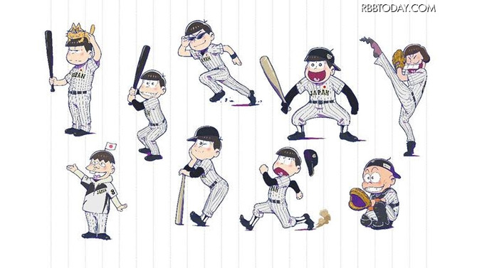 おそ松さん×侍ジャパン