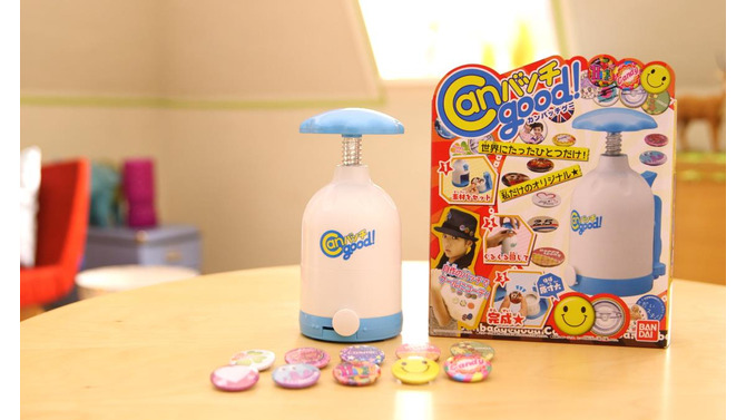 350万個販売した「Canバッチgood!」が復活！PCやスマホから素材編集が可能に