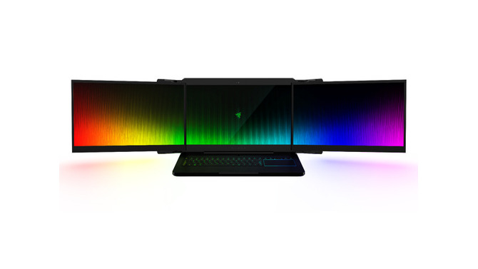 世界初の3画面ノートPC「Project Valerie」が発表！Razerのコンセプトデザイン