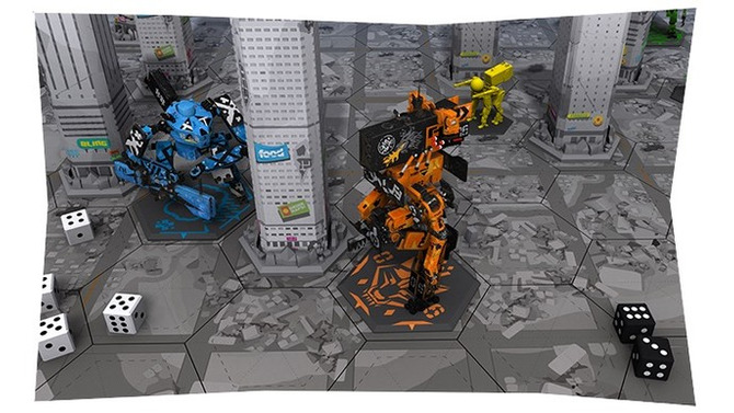 『マッド・マックス 怒りのデスロード』を手掛けたWETAが放つロボットバトル・ボードゲーム『GKR: Heavy Hitters』