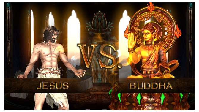 ジーザスvsブッダ！神仏対戦格闘『Fight of Gods』Steam早期アクセス開始